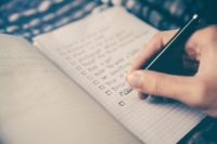 making a blog checklist