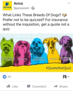 Aviva Quote Not A Quiz